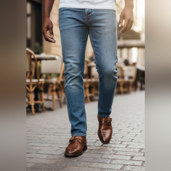 JOSEPH ABBOUD LEATHER SHOES Monk Strap BUCKLE Size 8.5 New - Picture 2 of 12